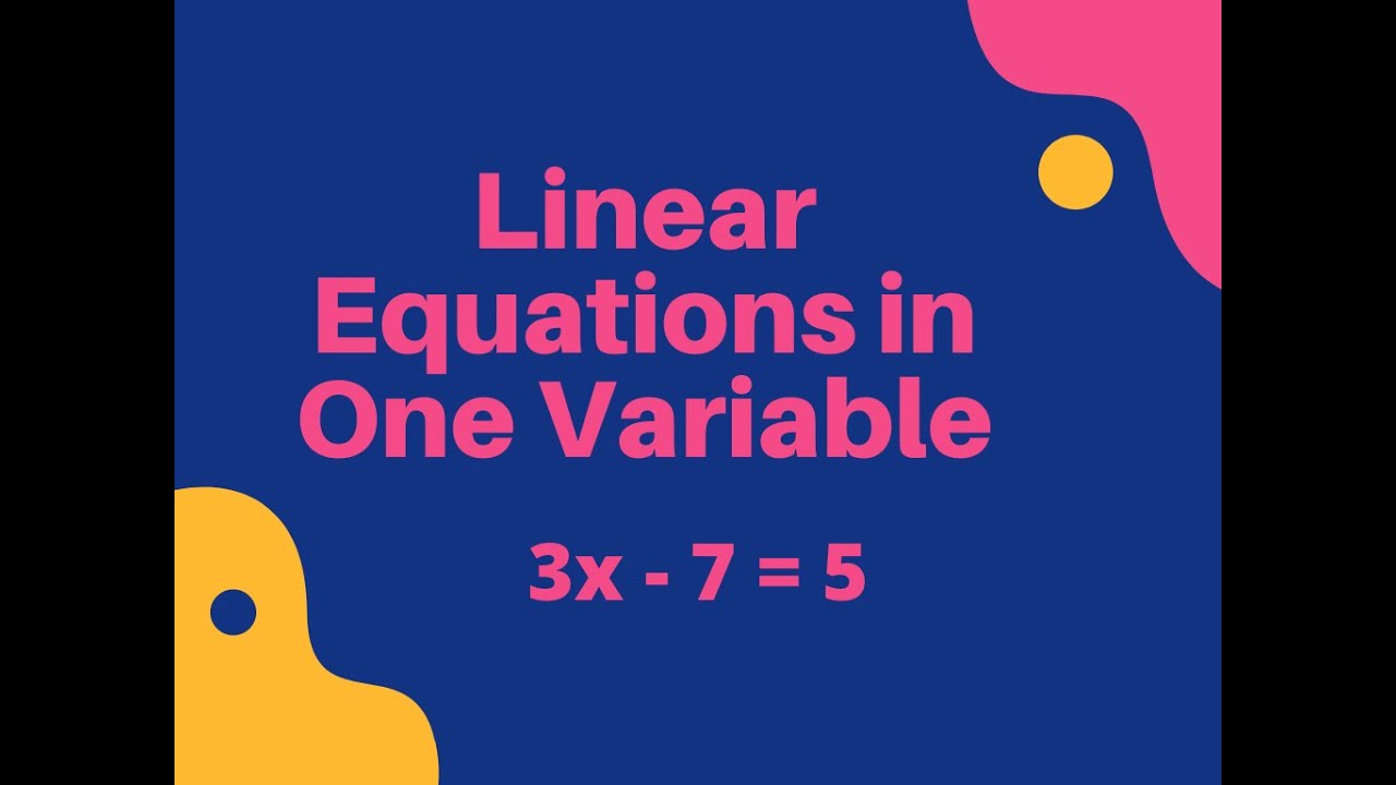 Introduction - Linear Equations in One Variable - Chapter 2 - NCERT ...