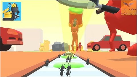 Tiny Run 3D 🐜 Max Level Gameplay (Android & IOS) Walkthrough All Levels/Level 46-48