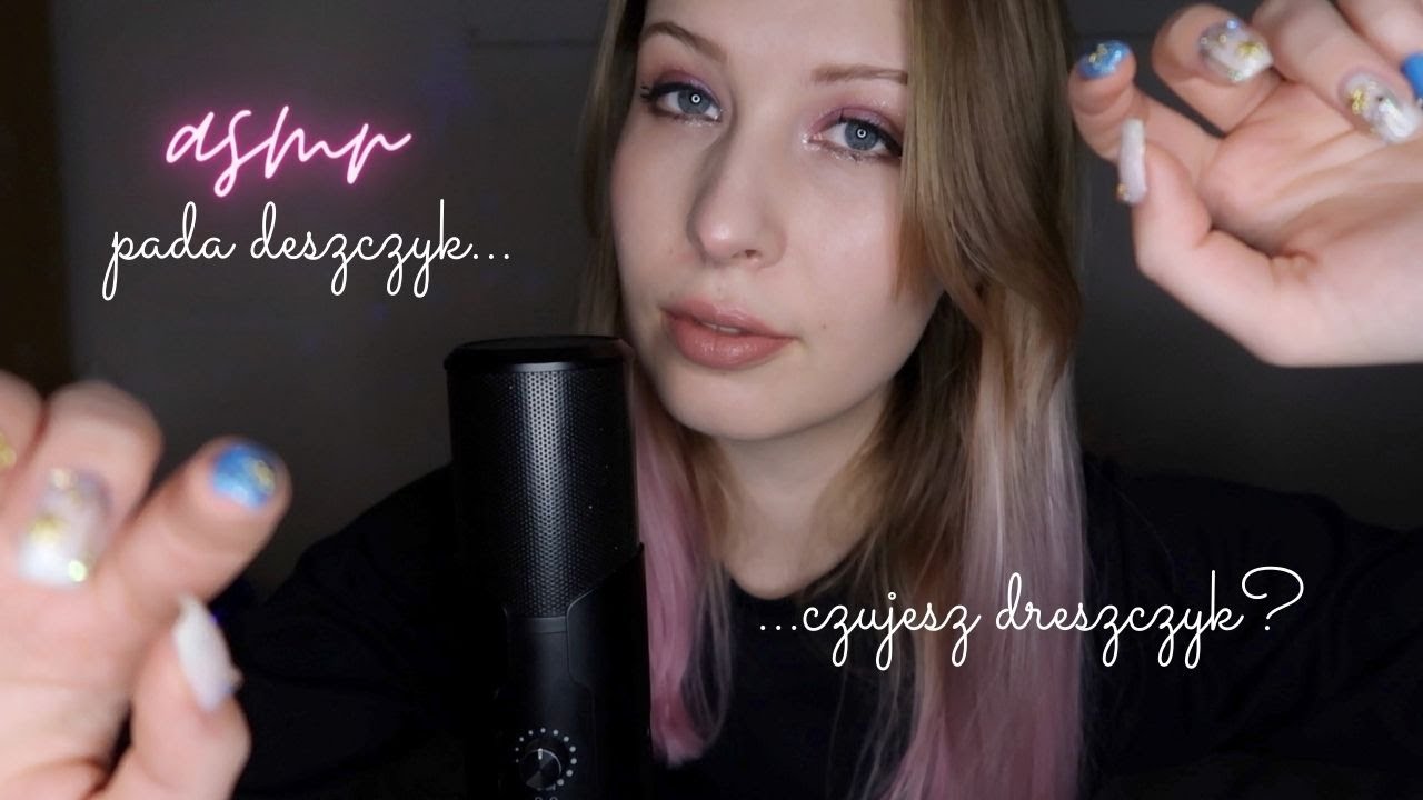 [ASMR] relaksujące wierszyki-masażyki 🕷️ 🌊🐾 visual triggers, back massage, closeup whisper