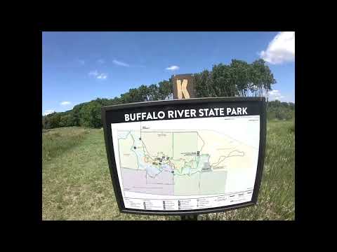 Riverview Trail, Buffalo River State Park, MN Hike Along