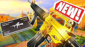 THE M16 IS NOW THE BEST SECONDARY... (WARZONE CLASS SETUP)