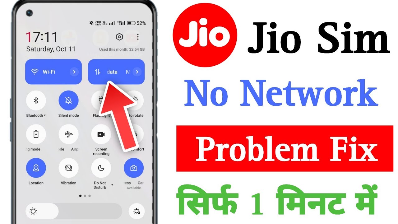 Jio sim No Network Problem Solve || Jio Sim No Network Problem || Jio ...