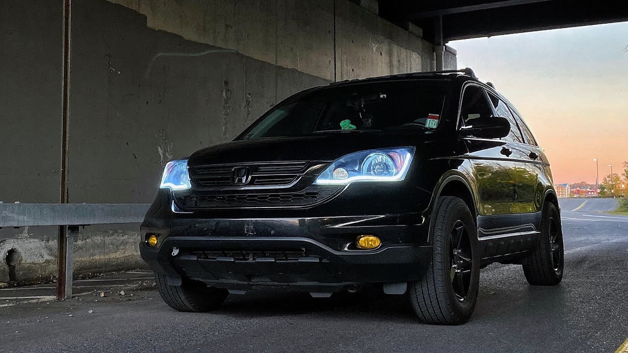 Honda CRV retrofit headlights