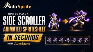 AutoSprite Tutorial 2: Make a Side-Scroller Animated Sprite Sheet in Seconds