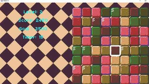 match3 (cs50 assignment)