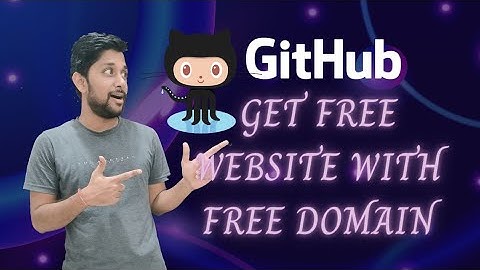 Free Domain, Free Hosting for Free Website Domain using GitHub