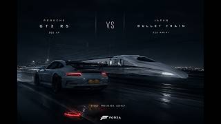 Porsche vs Bullet train | #forzahorizon6 | 4K