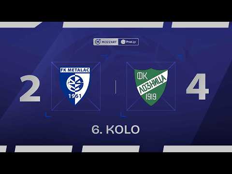 MBPLS 2026/27 - 6.Kolo: METALAC – LOZNICA 2:4 (1:1)