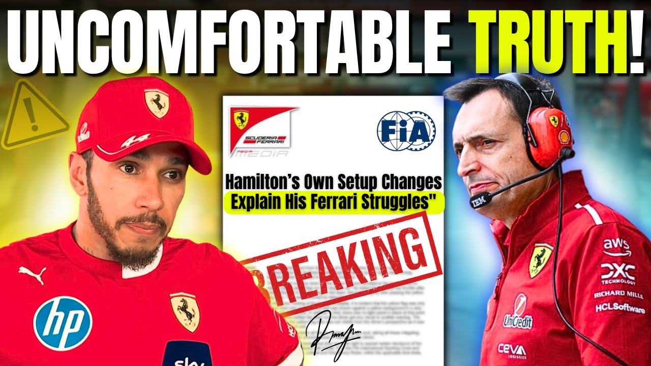 Hamilton has made a ‘very uncomfortable’ change this season that might explain his Ferrari woes!