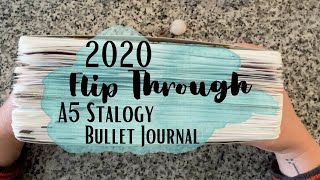 2020 Flip Through - A5 Stalogy Bullet Journal