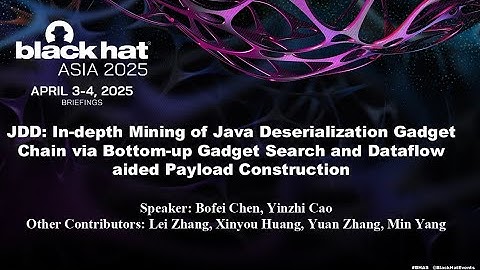 JDD: In-depth Mining of Java Deserialization Gadget Chains
