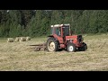 Vaalutamine/ swathing hay. International 745XL + GVR-3