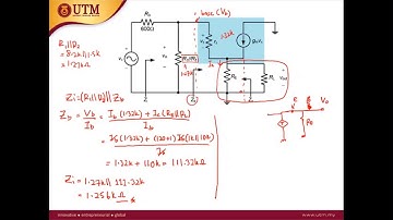 Example AC analysis Common Collector Amplifier | Electronic Devices | YSAG