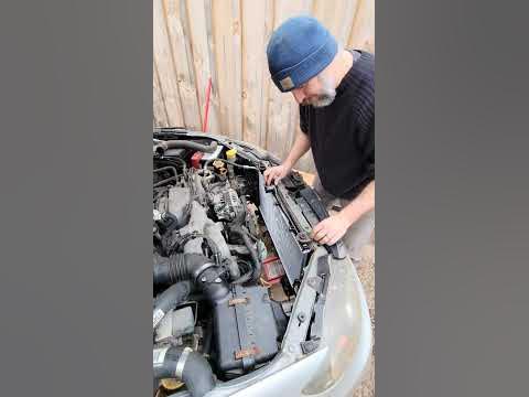 Subaru Impreza Radiator Replacement - YouTube