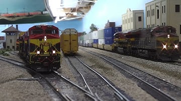 HO Scale KCS Mainline Action at GoldenSpike - Part 1