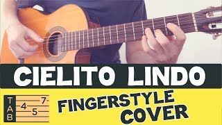 CIELITO LINDO // Fingerstyle Acoustic Guitar // COVER & TABS