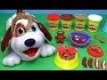 Play-Doh Puppies Playset, Play Dough Cute Puppies