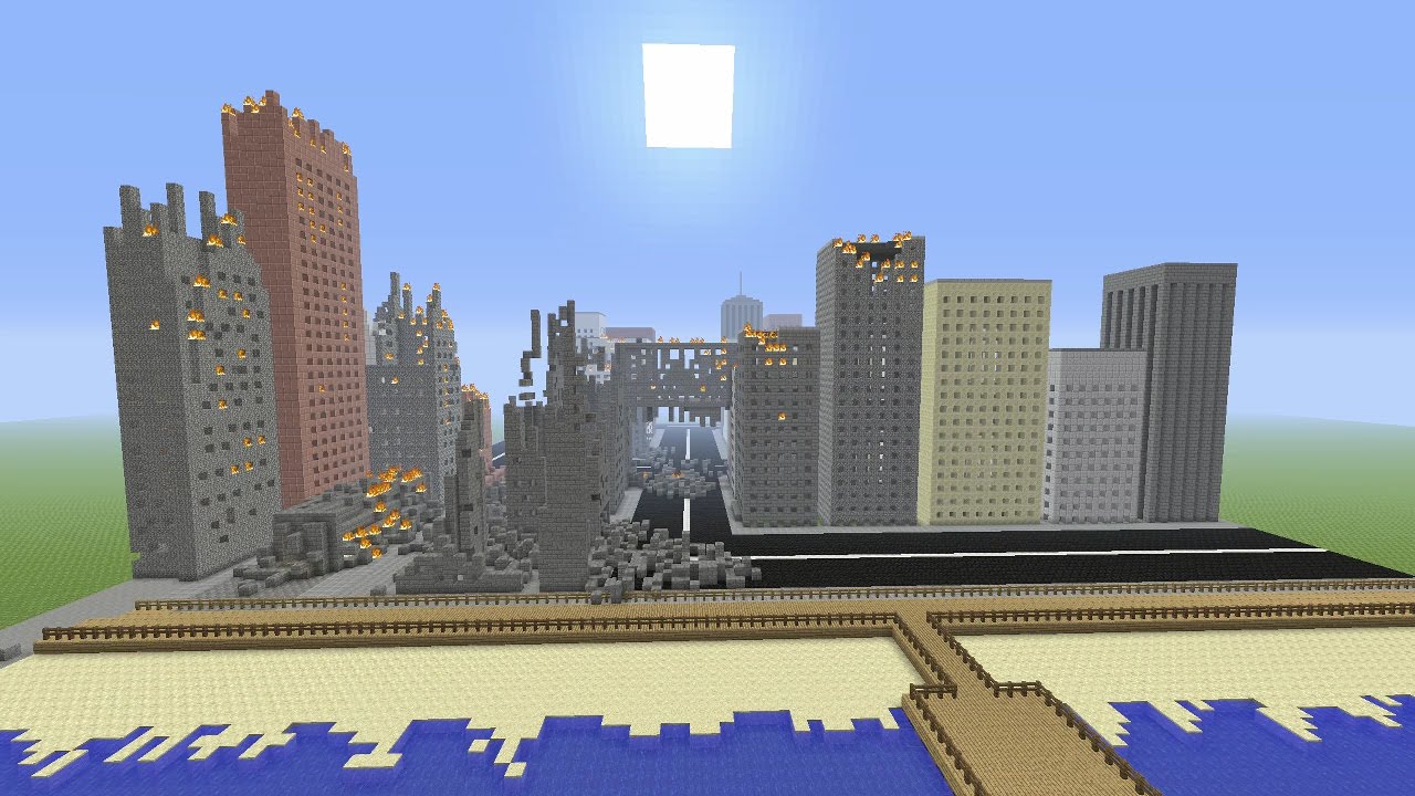 Minecraft Steve Kills Again: City Under Attack!