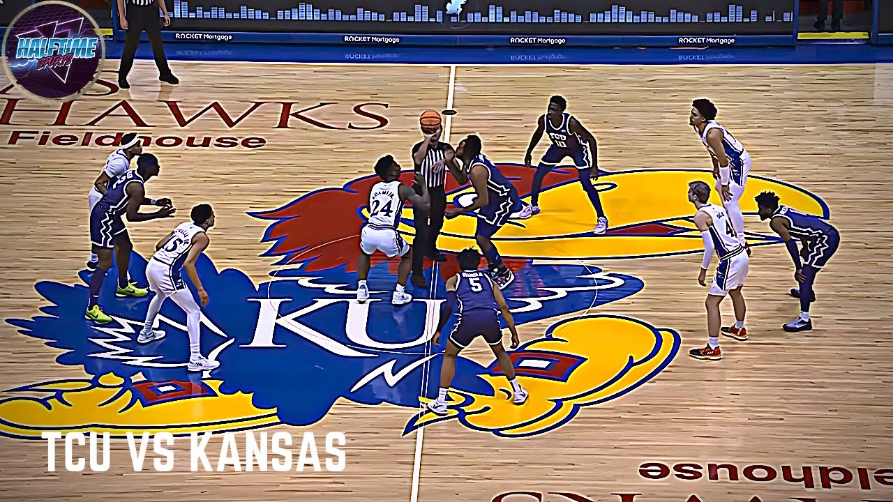 14 TCU VS 2 KANSAS FIRST HALF MEN’S BASKETBALL FULL GAME