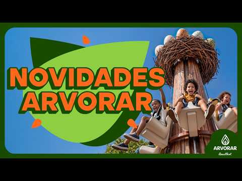 Novas atrações do Parque Arvorar