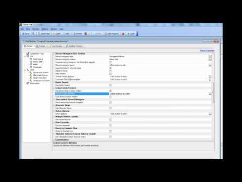 V11 Positioning a Grid's Linked Content Sections Precisely Part 1
