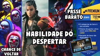 DESPERTAR DO HAYATO, HABILIDADE JAI, EVENTO A VINGANÇA, TOP CRIMINAL DE VOLTA E EVENTOS COM PASSE!