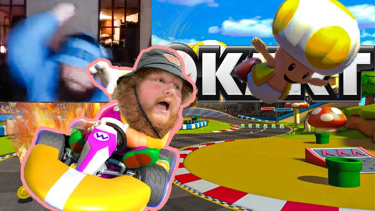 CaseOh Got Rage To Mario Kart Compialtion | CaseOh Angry moment COmpilation