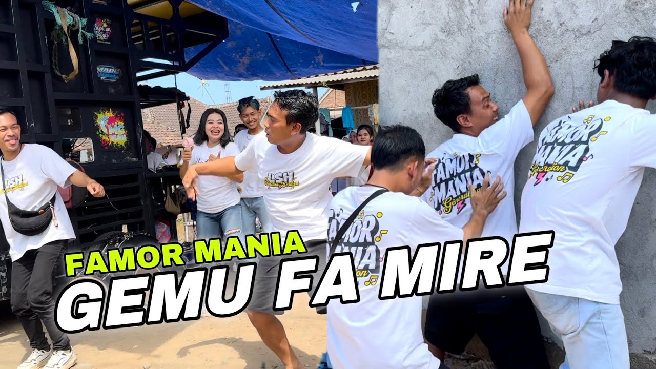 Gemu Fa Mire Versi Jadul Bersama Famor Mania bikin Ngakak 🤣 Terbaru Live Peringgebaye 