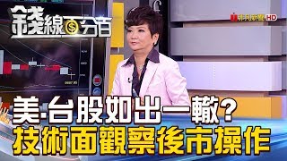 【錢線百分百】20181024精彩片段2《美股.台股技術面如出一轍!  後市觀察操作》