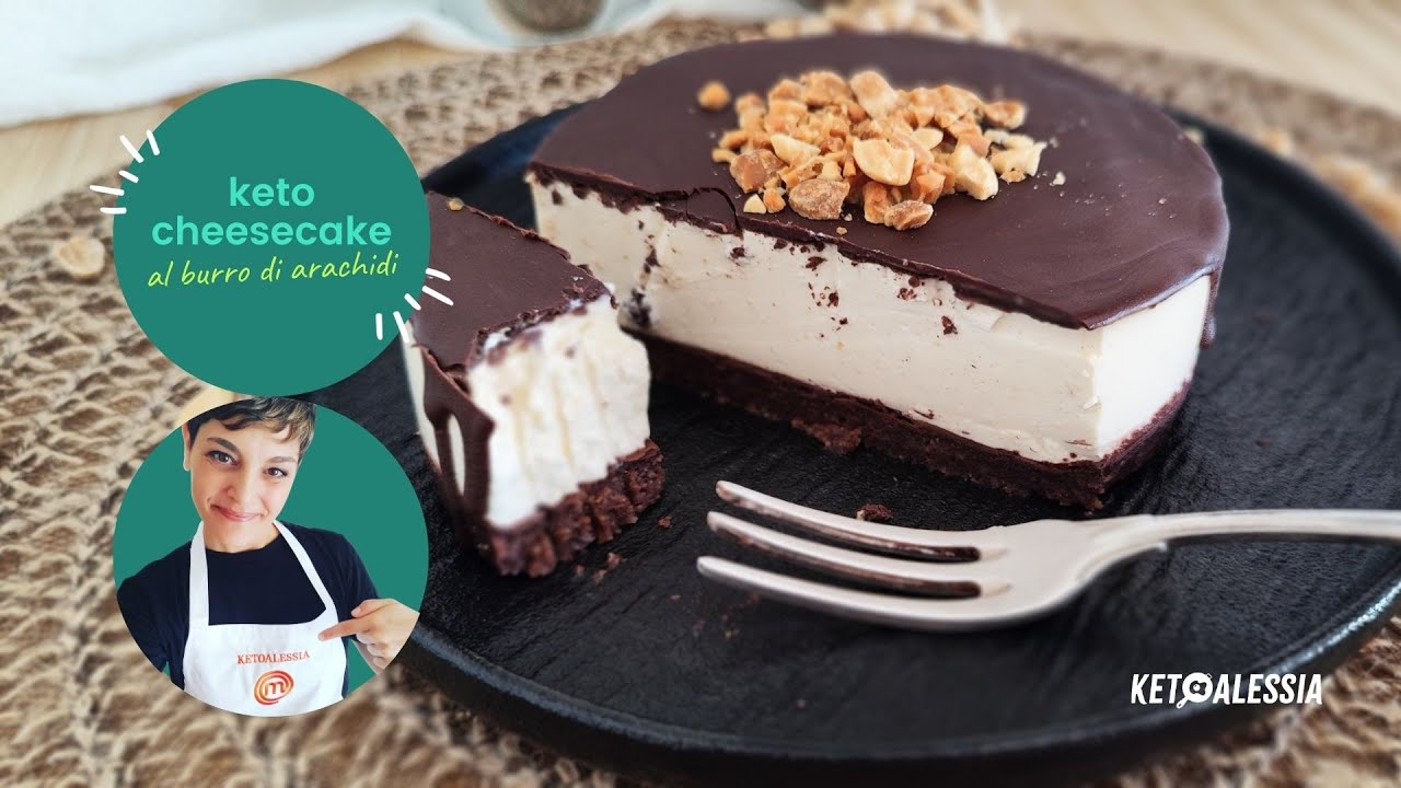 Ricetta Cheesecake keto al burro di arachidi