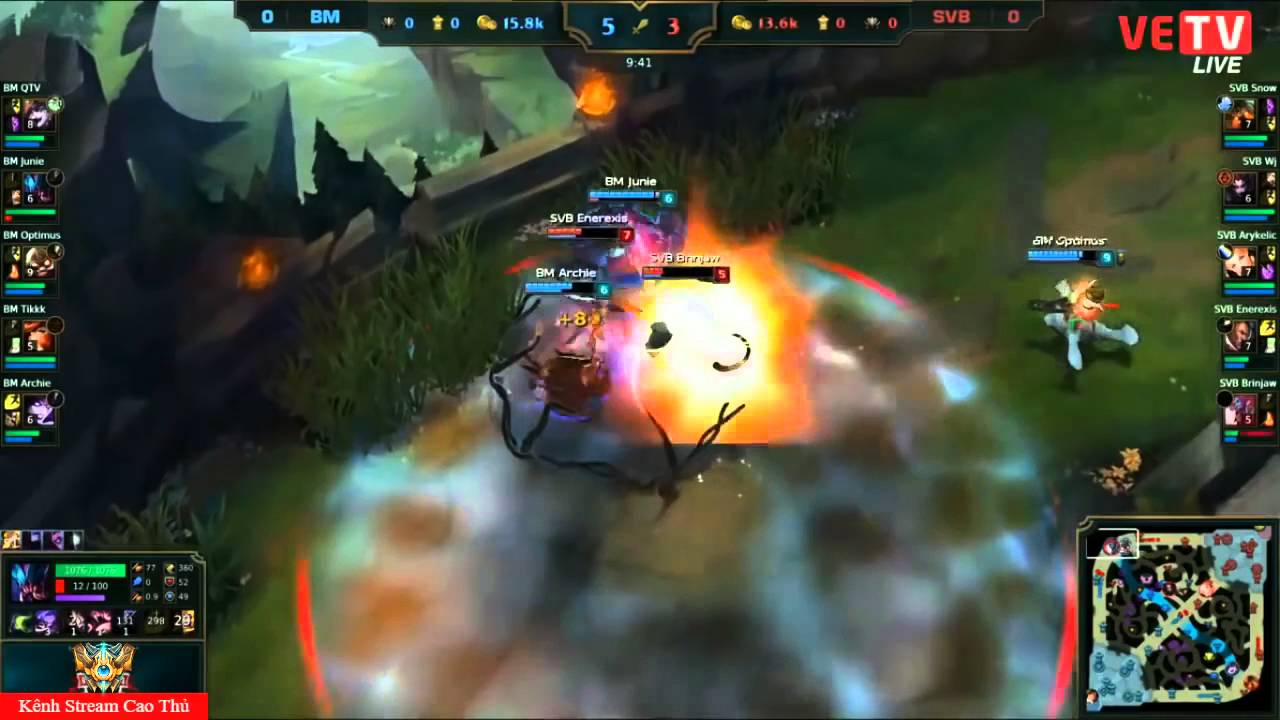 BM vs SVB trận 1 King of SEA [ 28.01.2016 ] HD