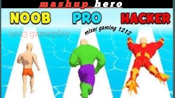 NOOB vs PRO vs HACKER vs GOD mashup Hero ll Oggy, jack, very interesting ll mixer gaming 1212 Ep.6