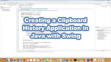 Creating a Clipboard History Application in Java with Swing