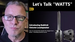 Download Lagu BassBoss Sublim8 Column Loudspeaker Specs - Should We Care That It's 4,000 WATTS? MP3