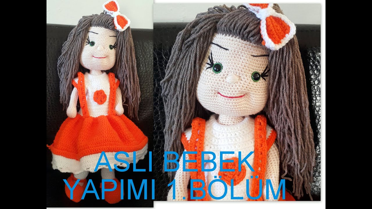 Aslı Bebek Yapımı Amigurimi Örgü Modelleri 1.Bölüm YouTube Aslı Bebek Yapımı Amigurimi Örgü Modelleri 1.Bölüm YouTube