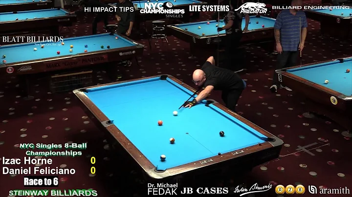 2019 NYC 8-Ball Championship - Izac Horne vs Danie...