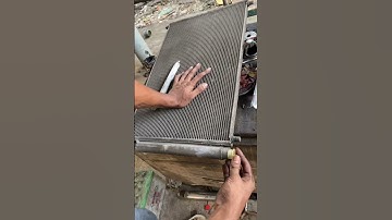 How to replace ac condenser filter ?