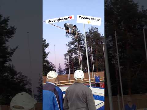 Pole Vault 🫣➡️⁉️ Double tap = you a legend