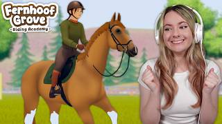 THE BEST NEW HORSE GAME OF 2026! Fernhoof Grove Riding Academy | Pinehaven screenshot 3