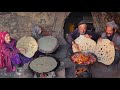 Cave party with old lovers  village life cooking in afghanistan movie