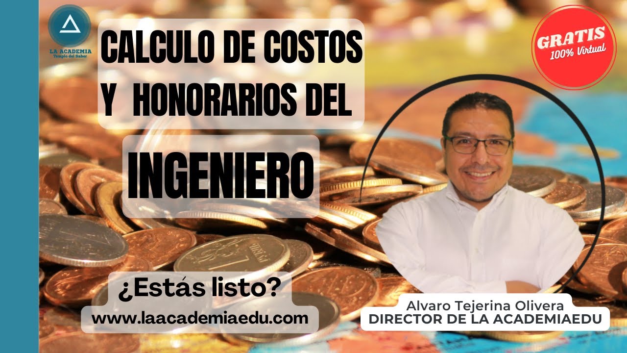 Calculo de costos y honorarios del Ingeniero civil