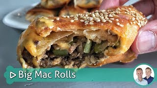Big Mac Rolls | Koken & Bakken met SterkInDeKeuken!