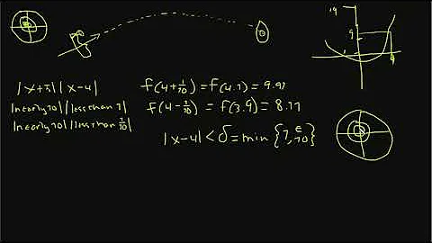 Delta Epsilon Proof with a Quadratic 2