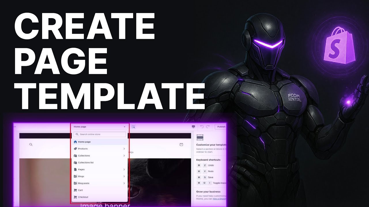 How to Create Shopify Page Templates (2026) | Theme Editor