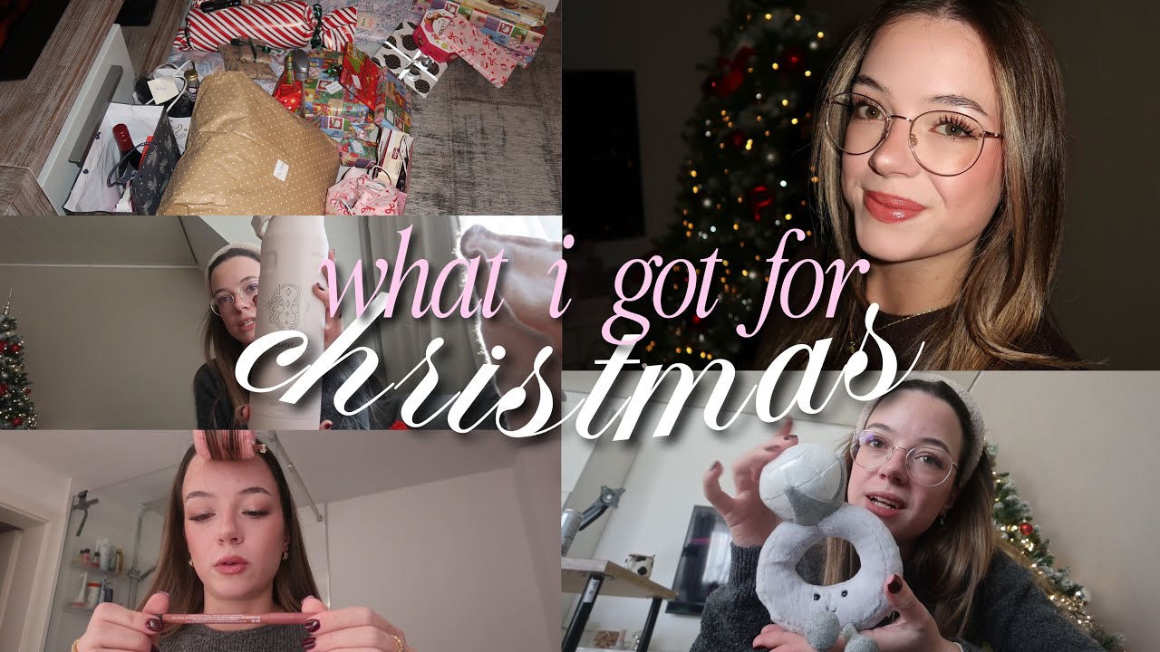 what i got for christmas + christmas eve 🎄 | Hannah Theresa 