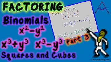 Factoring Polynomials #15 Binomials Part 3 of 4