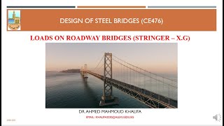 loads-  Road way bridges - stringer &  X G