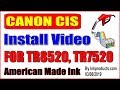 Canon CIS For TR8520, TR7520 Printers