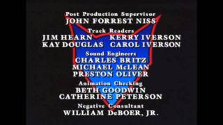 Swat Kats End Credits Season 2