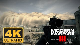 Task force 141 caught in sandstorm in Somali. Call of Duty Modern Warfare 3 - 4K 60FPS gameplay